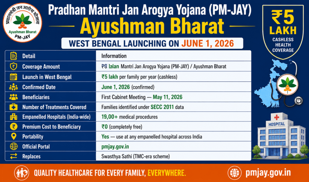 ayushman Bharat West Bengal Apply 2026
